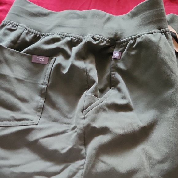 Figs Pants - Figs Sage Green Scrub Pants